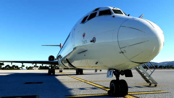 Austrian Airlines - MD-82 - OE-LDX circa 1999 - for Microsoft Flight Simulator