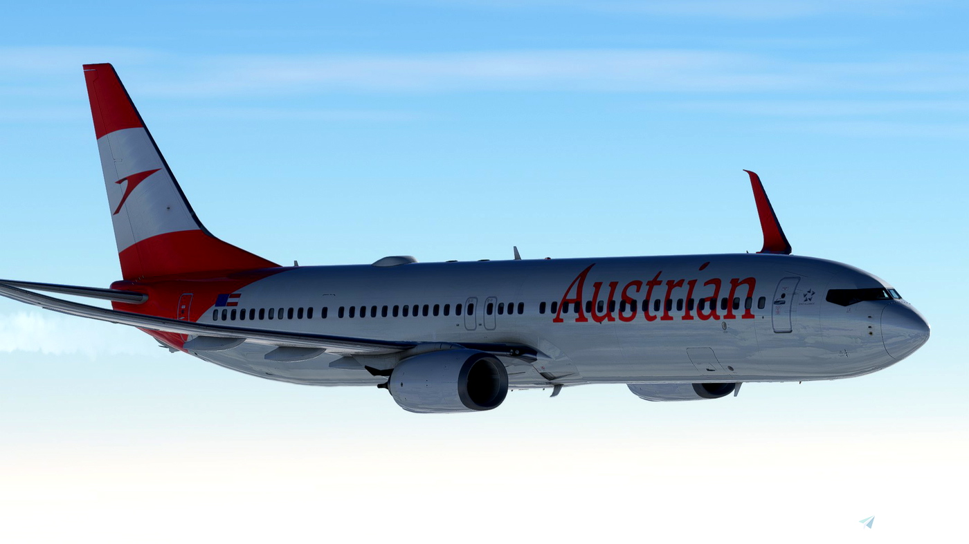 Austrian Airlines  B737-900ER (SSW) for Microsoft Flight