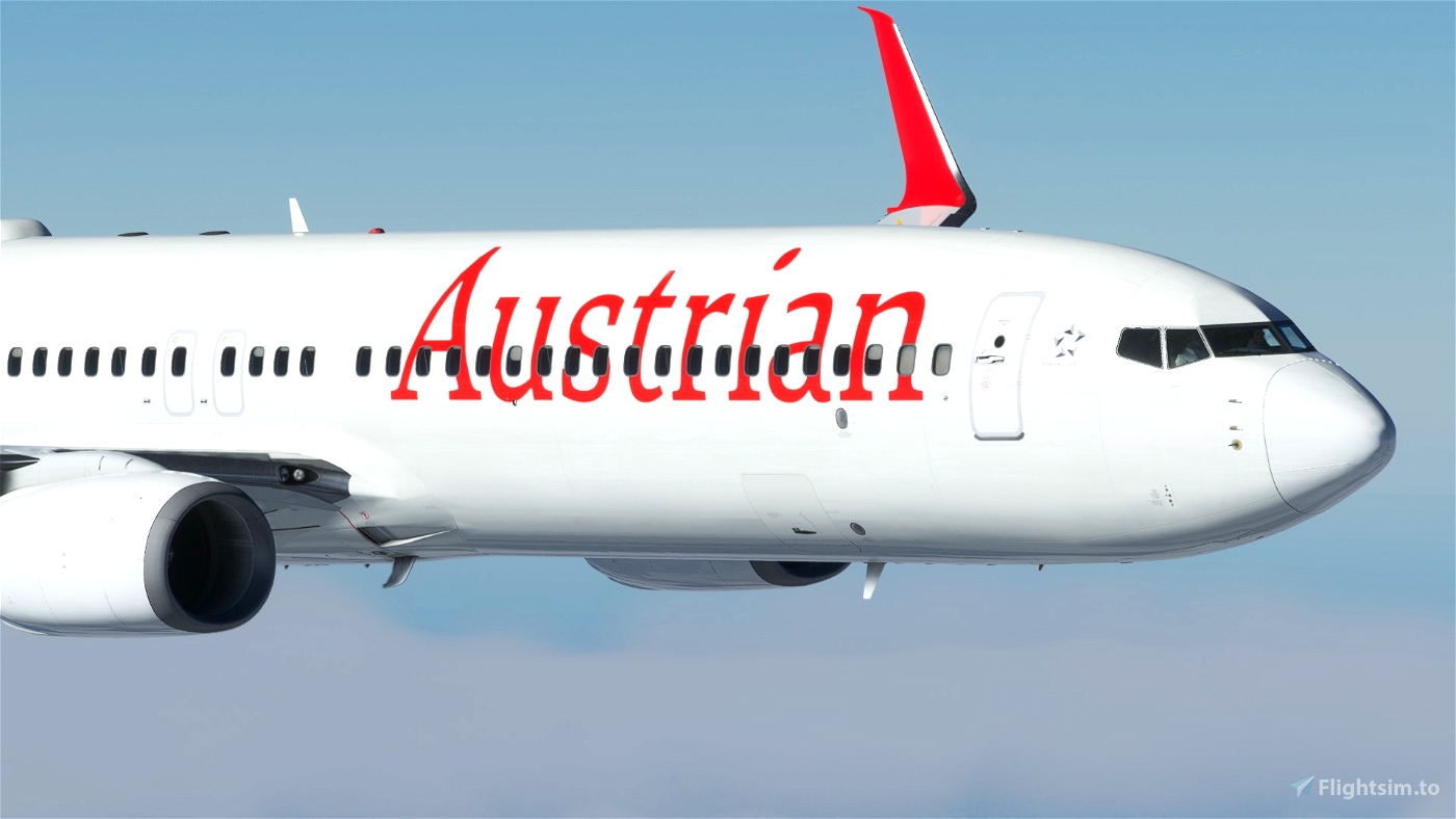 Austrian Airlines  B737-900ER (SSW) for Microsoft Flight