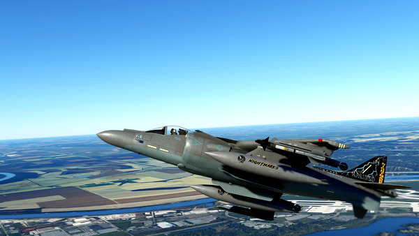 AV-8B VMA-513 NIGHTMARES CAG - for Microsoft Flight Simulator