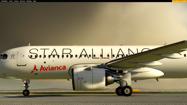 Avianca star alliance livery asobo a320neo - for Microsoft Flight Simulator