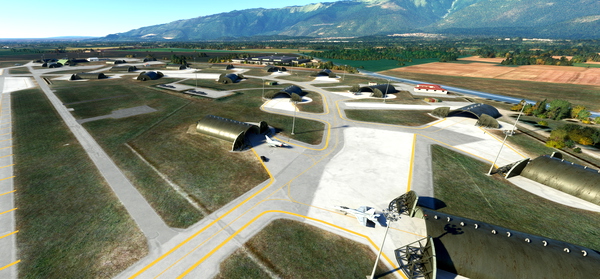 Aviano AB - LIPA - Italy - for Microsoft Flight Simulator