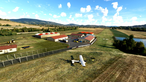 Aviosuperficie Montemelino, Magione, PG - for Microsoft Flight Simulator