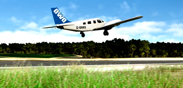 AWA - Aeronautical Web Academy Carenado PA34 Livery (G-BNRX) - for Microsoft Flight Simulator