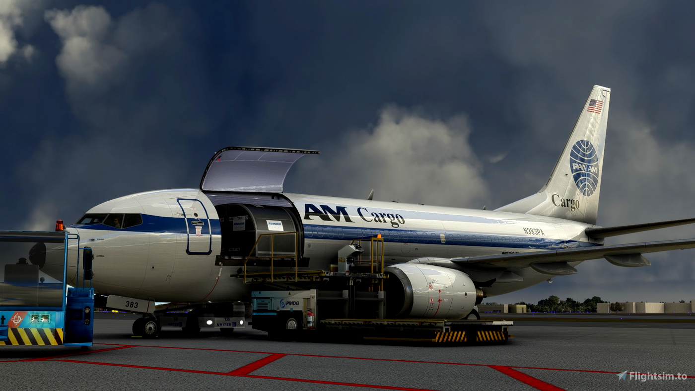B737700 BDSF PAN AM CARGO for Microsoft Flight Simulator MSFS