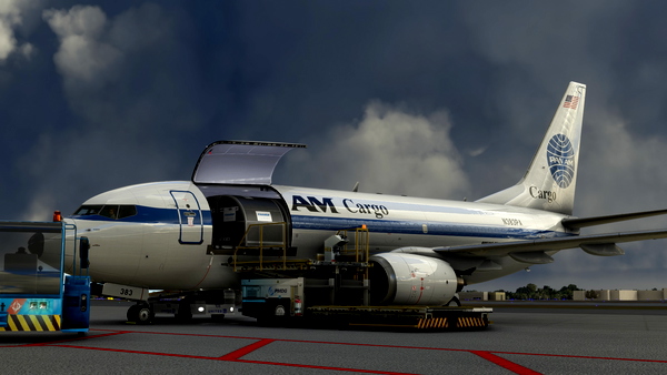 B737-700 BDSF PAN AM CARGO - for Microsoft Flight Simulator