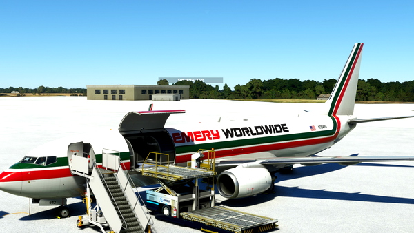 B737-800 BDSF EMERY WORDLWIDE - for Microsoft Flight Simulator