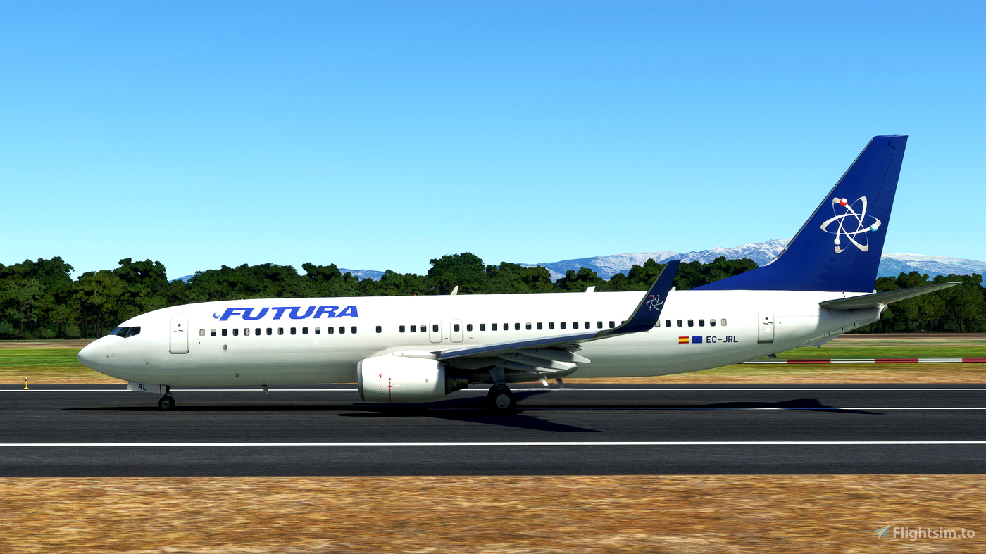 B737-800 Futura International EC-JRL para Microsoft Flight Simulator | MSFS