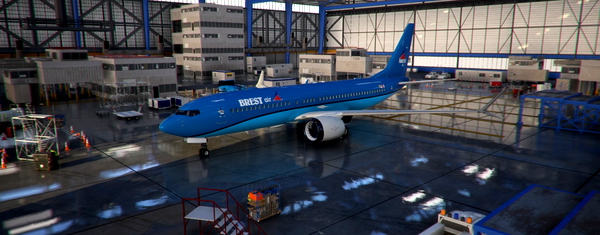 B737_MAX _BREST air - for Microsoft Flight Simulator
