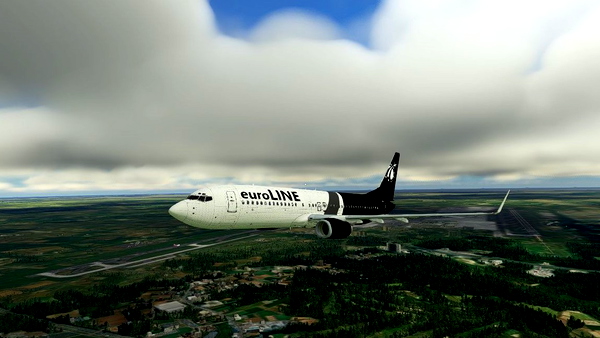 B73X euroLINE Virtual updated - for Microsoft Flight Simulator