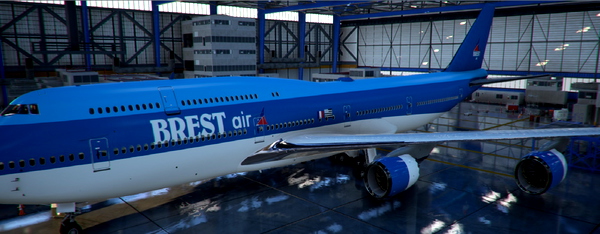 B747_BREST air - for Microsoft Flight Simulator