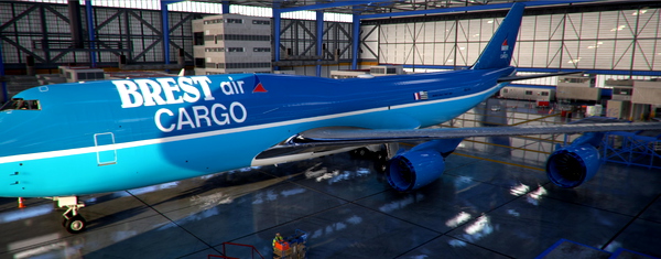 B747_BREST air CARGO - for Microsoft Flight Simulator