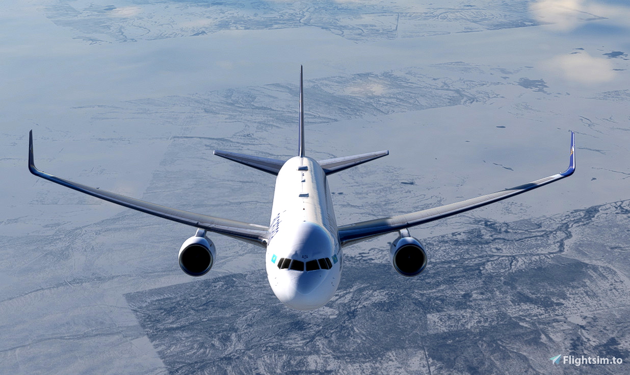 B767-300ER air astana for Microsoft Flight Simulator | MSFS