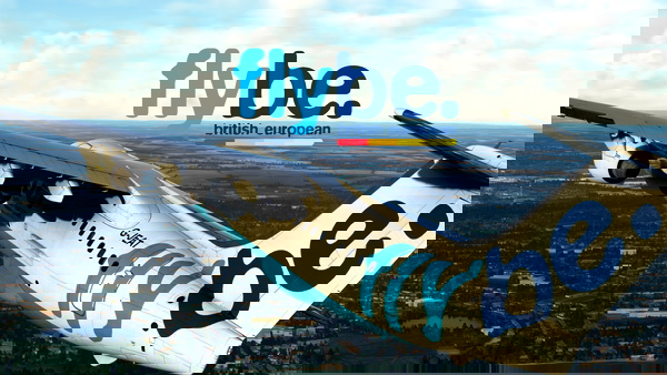 BAe 146-100 Flybe Old G-JEAT - for Microsoft Flight Simulator