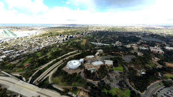 Balboa Park vegetation overhaul, San Diego, CA - for Microsoft Flight Simulator