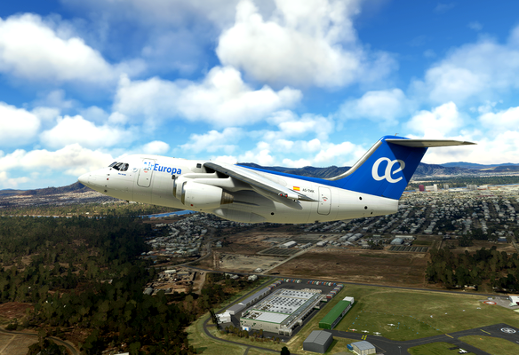 BAe 146-100CC Air Europa - for Microsoft Flight Simulator