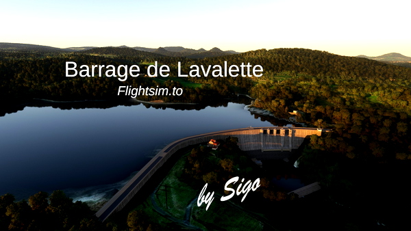 Barrage de Lavalette - for Microsoft Flight Simulator