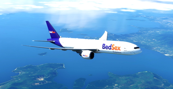 BedSex CaptainSim 777-200F - for Microsoft Flight Simulator