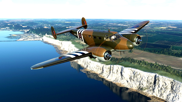 Beech 18 RAF livery - for Microsoft Flight Simulator