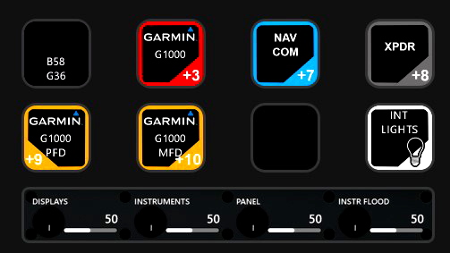 Beechcraft B58 / G36 StreamDeck XL & PLUS profiles - for Microsoft Flight Simulator