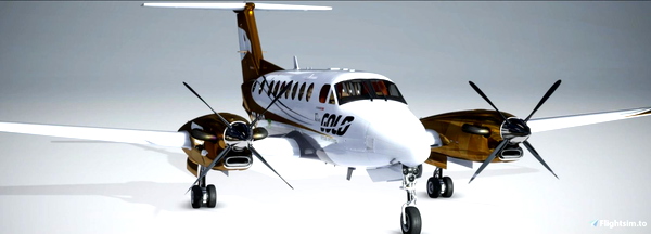 Beechcraft King Air 350i - Gold Virtual Airlines 10 Years - for Microsoft Flight Simulator