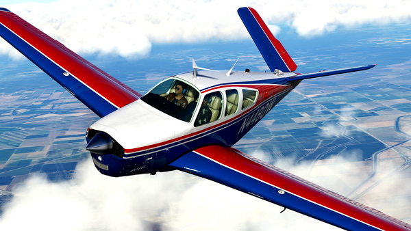 Beechcraft V35B N4480W - for Microsoft Flight Simulator
