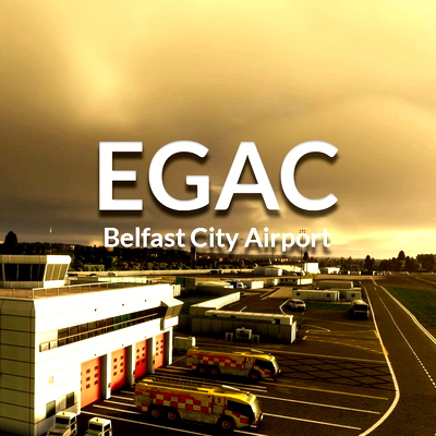 Belfast City Airport - EGAC - for Microsoft Flight Simulator