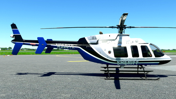Bell 407 N958TR - for Microsoft Flight Simulator