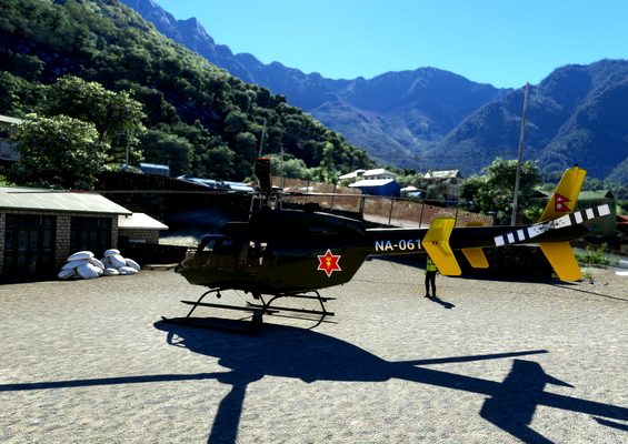 Bell 407 Nepal Army - NA-061 - for Microsoft Flight Simulator