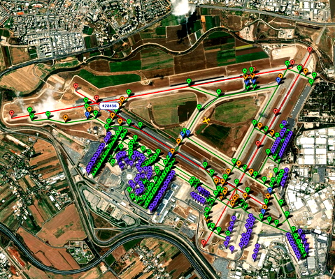 Ben Gurion (LLBG) PIlot2ATC Gates and Taxiways - for Microsoft Flight Simulator