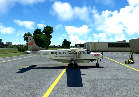Black Square C208 | SETE Airlines (Brazil) - for Microsoft Flight Simulator