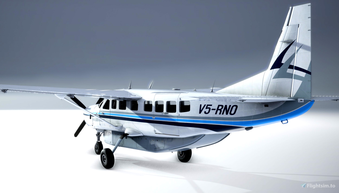 Black Square C208 | Wilderness Air | V5-RNO for Microsoft Flight ...