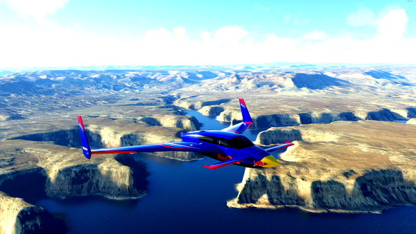 Black Square Velocity XL Red Bull | 8K - for Microsoft Flight Simulator
