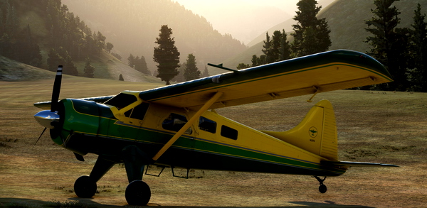 Blackbird DHC-2 N28S Harrison Ford Beaver Livery - for Microsoft Flight Simulator