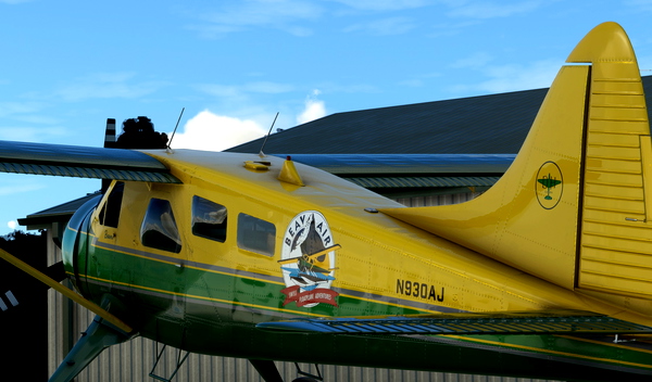 Blackbird DHC-2 N930AJ Beav Air Livery - for Microsoft Flight Simulator