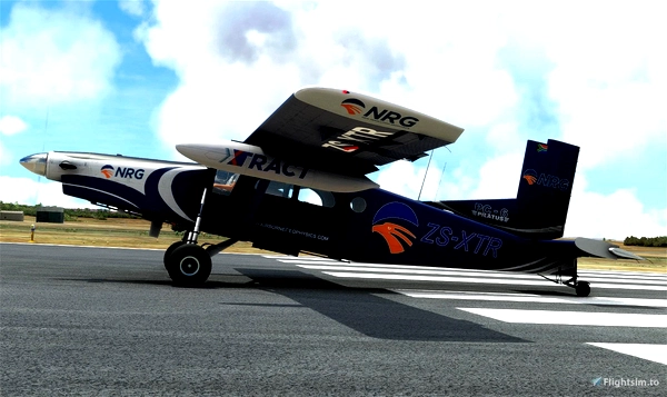 Blackbird PC6 ZS-XTR - for Microsoft Flight Simulator