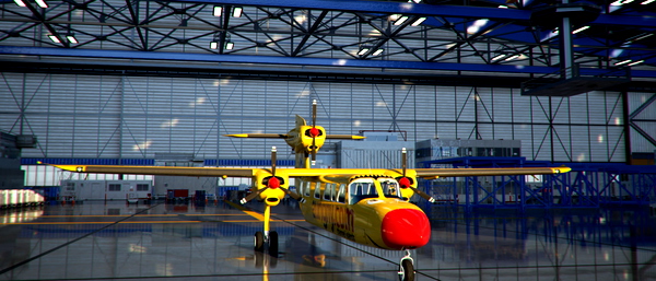 Blackbox Trislander JOEY and RLON Prop Spinners Fix - for Microsoft Flight Simulator