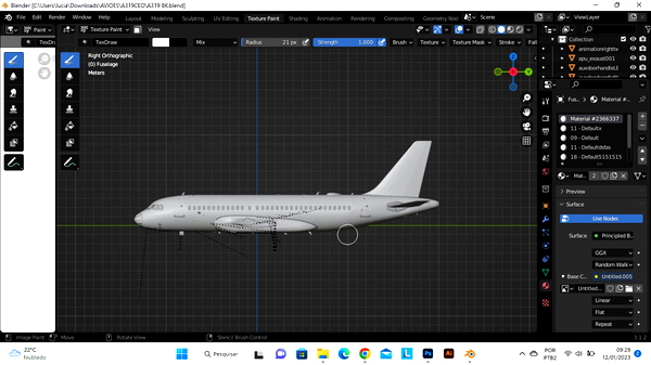 BLENDER LatinVFR A319CEO - for Microsoft Flight Simulator