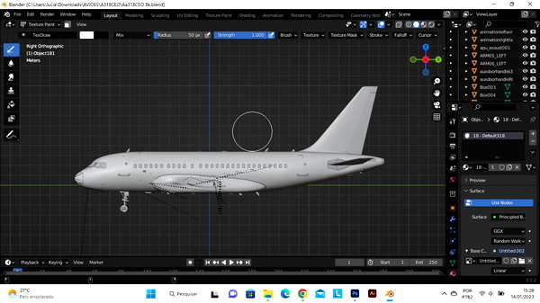 BLENDER LatinVFR A318CEO - for Microsoft Flight Simulator