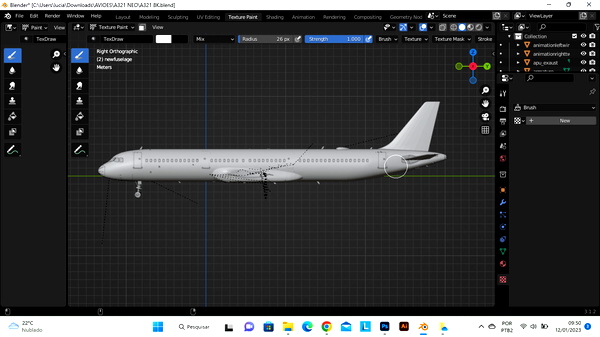 BLENDER LatinVFR A321neo - for Microsoft Flight Simulator