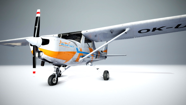 Bluesky Aviation Cessna C152 OK-UWA - for Microsoft Flight Simulator