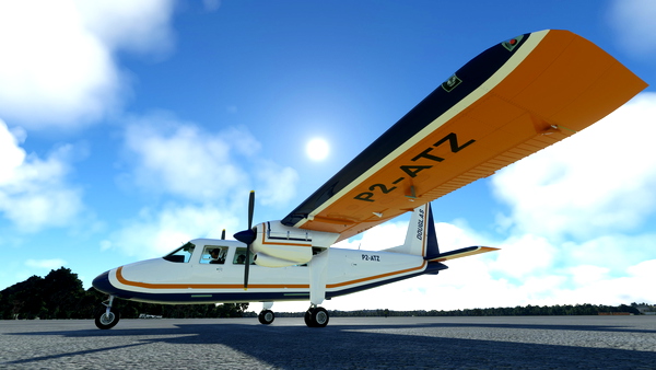 BN2 Islander repaint request Douglas Airways - for Microsoft Flight Simulator