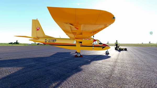 BN2A Islander Aurigny Air Services G-AXWP (V2) - for Microsoft Flight Simulator