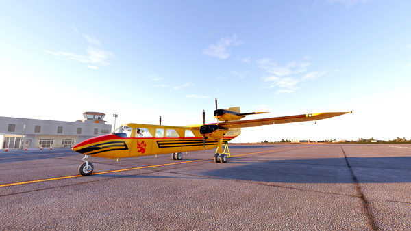 BN2A-MkIII Trislander Aurigny G-AZJA - for Microsoft Flight Simulator