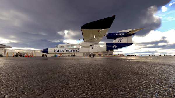 BN2A-MkIII Trislander Aurigny G-BEVT (Islands' Insurance Livery) - for Microsoft Flight Simulator
