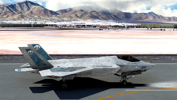 Bo-Katan Kryze's Gauntlet starfighter livery for the F-35C - for Microsoft Flight Simulator