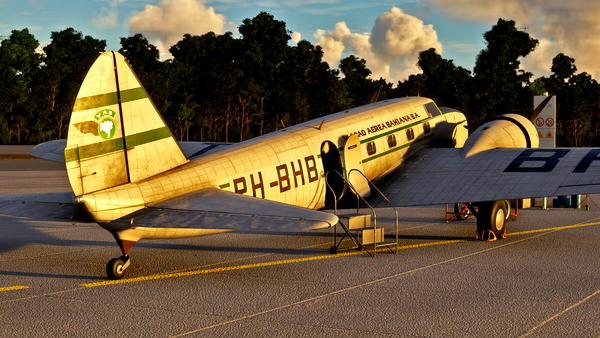 Boeing 247 - Viacao Aerea Bahiana - for Microsoft Flight Simulator