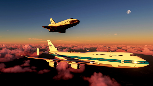 Boeing 747 SCA - for Microsoft Flight Simulator
