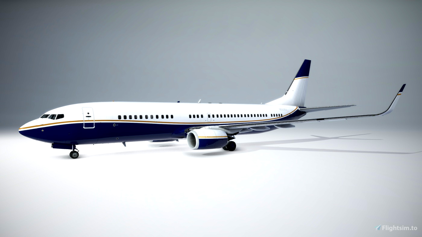 Boeing Business Jets [4K] N502BJ - PMDG 737-800 BBJ2 for Microsoft ...