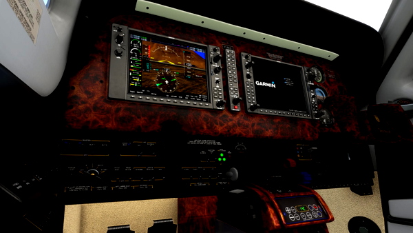 Bonanza G36 Tuxedo tripple edition for default and improvement project aircraft - for Microsoft Flight Simulator